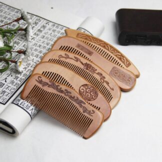 Anti-Static Natural Peach Combs